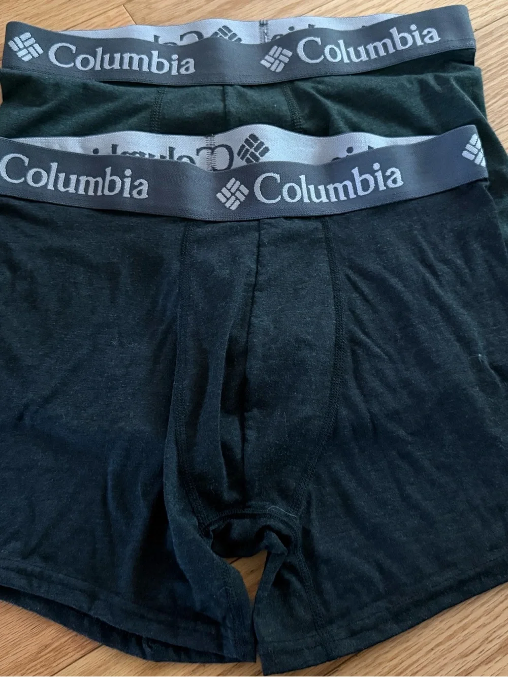 Columbia jersey knit men’s boxer briefs M